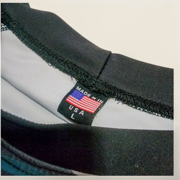 BlackStrap Large Skyliner Crew Top Baselayer – Blue/Grey & Black‎ - Picture 3 of 7